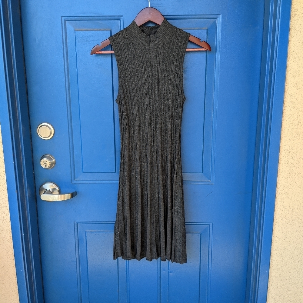 Knit sweater dress